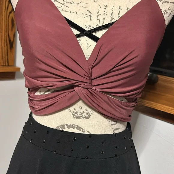 Weissman Pink Dance Top w/ Balera High Low Skirt - Picture 8 of 17